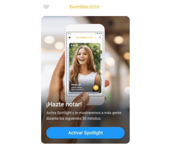 Что такое spotlight в bumble